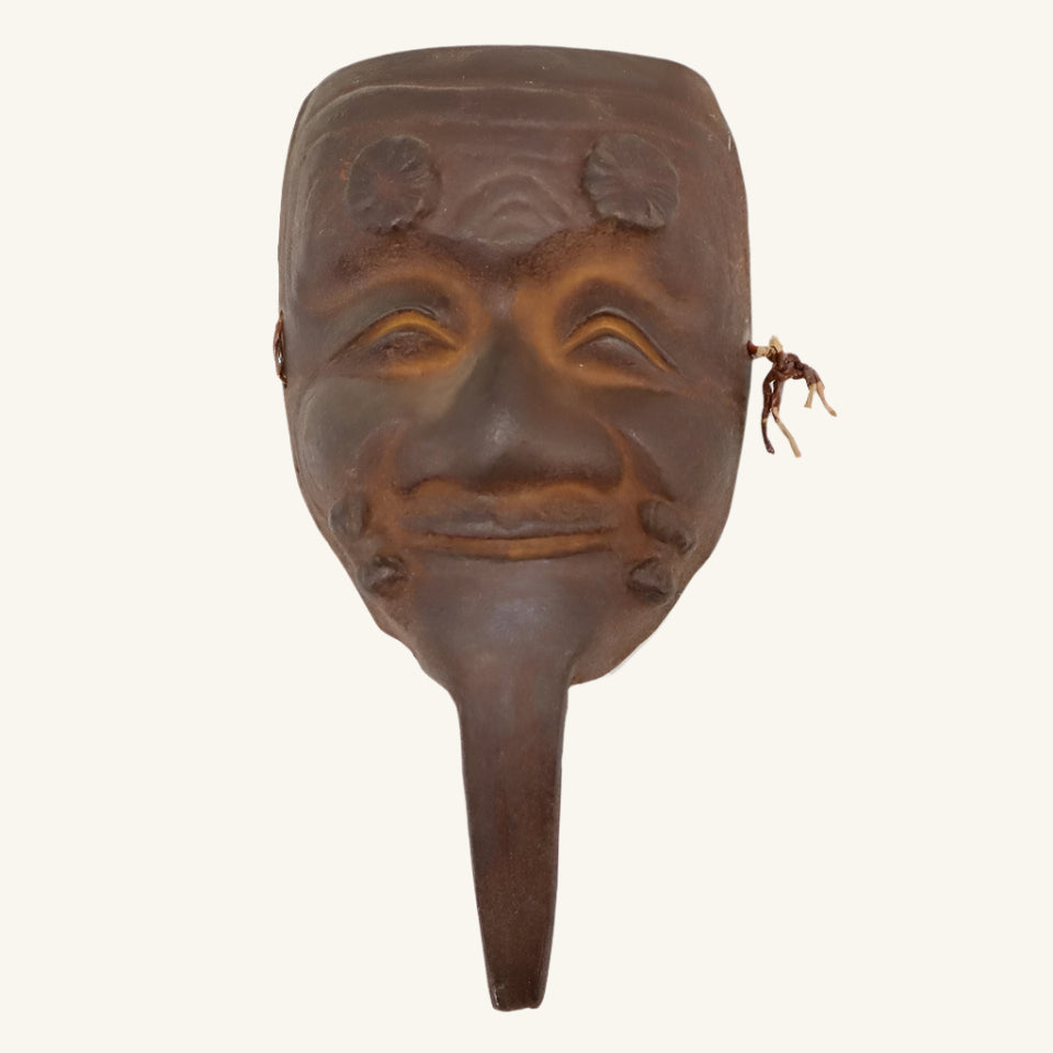 Japanese Iron Noh Mask