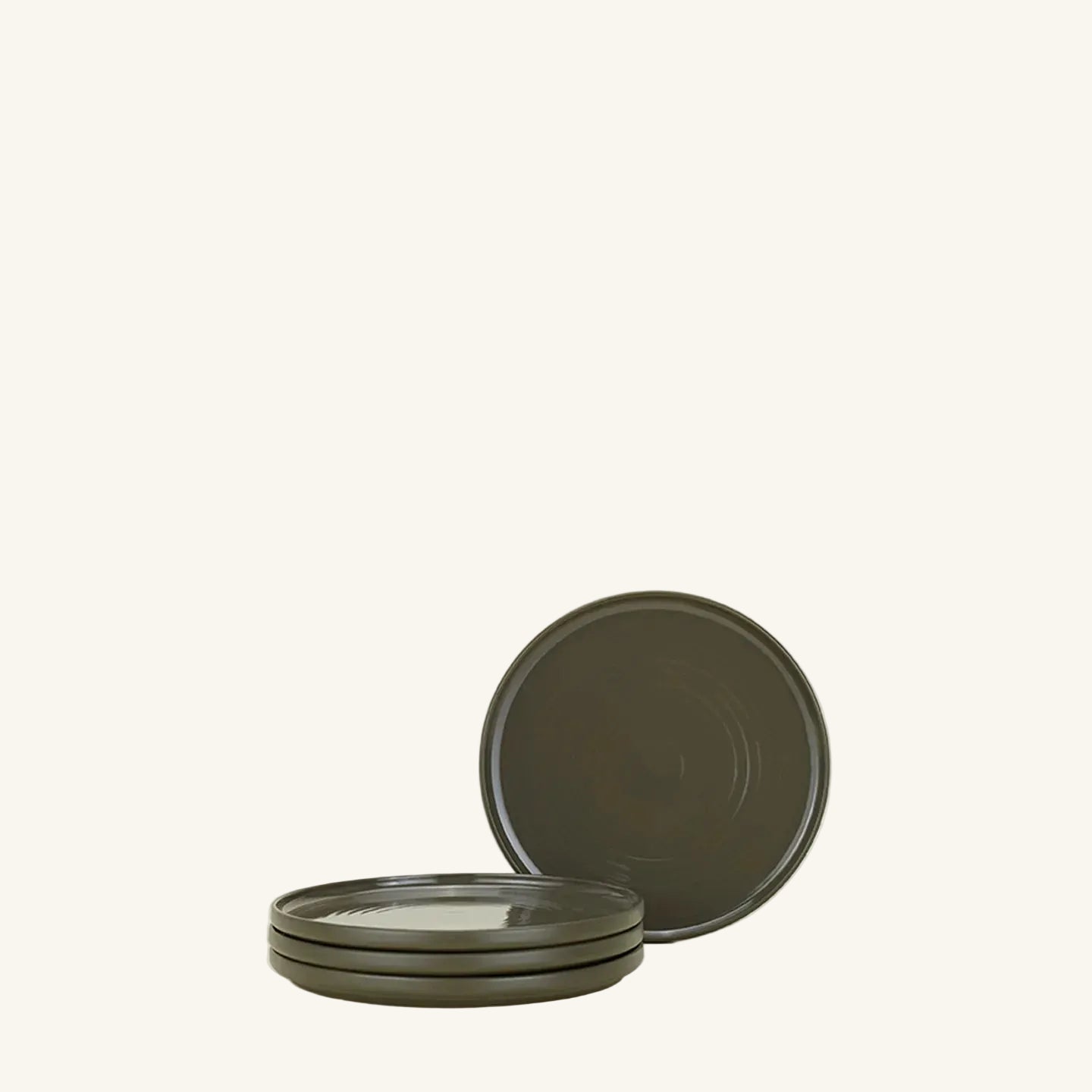 Salad Plates - Olive
