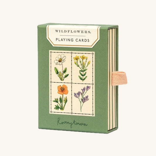 Playing Card Deck - Wildflowers