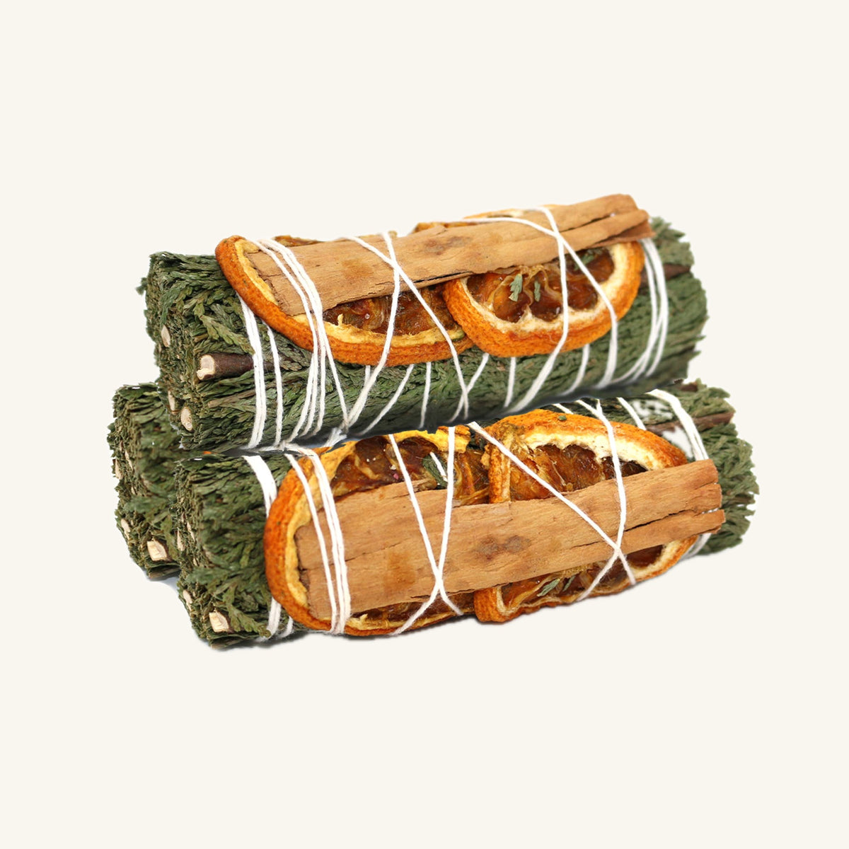 Smudge Stick Bundle - Cedar, Orange & Cinnamon (4 in.)