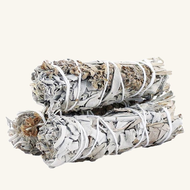 Smudge Stick - White Sage & Lavender (4 in.)