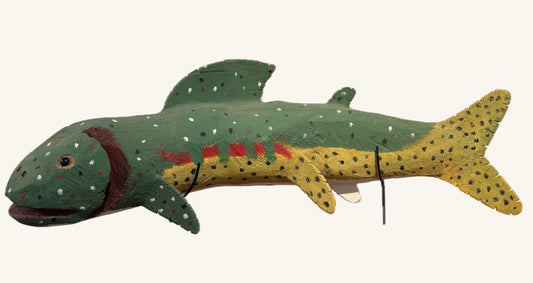 Trout Sculpture by Felipe Archuleta