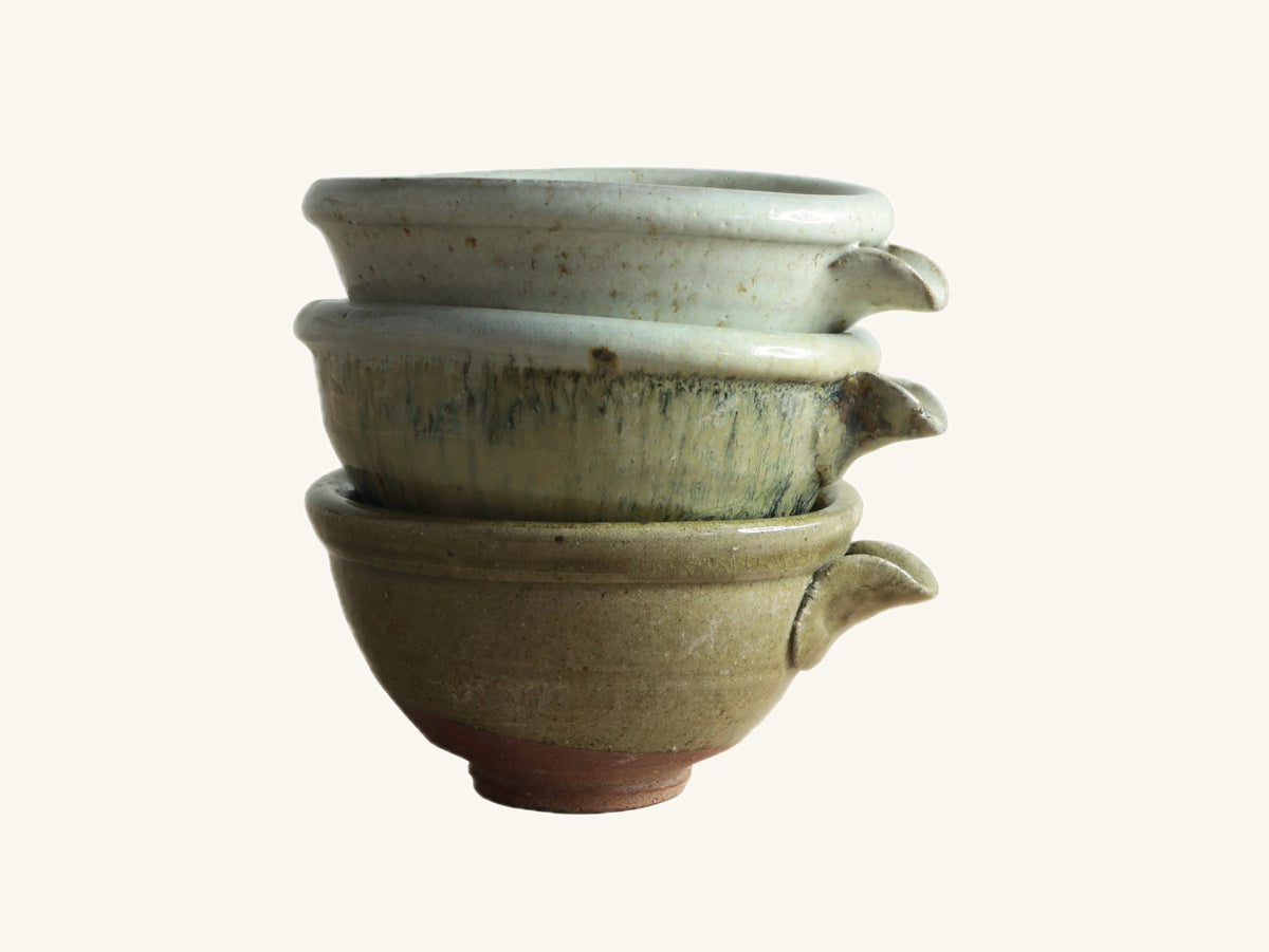 Wild Clay Katakuchi (Pouring Bowl)
