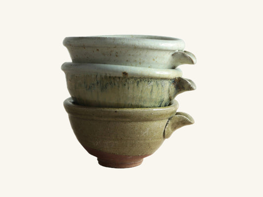 Wild Clay Katakuchi (Pouring Bowl)
